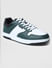 Green Colourblocked Sneakers_403641+4