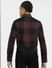 Black & Orange Check Full Sleeves Shirt_405797+4