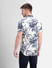 White Tropical Print Short Sleeves Shirt_405706+4