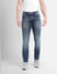Blue Low Rise Glenn Slim Fit Jeans_405683+2