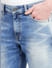Light Blue Low Rise Distressed Slim Fit Jeans_405680+5