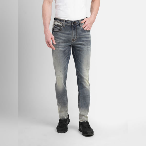 BESTSELLER CLOTHING Blue Low Rise Ben Skinny Jeans