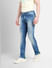 Blue Low Rise Washed Liam Skinny Fit Jeans_405688+3