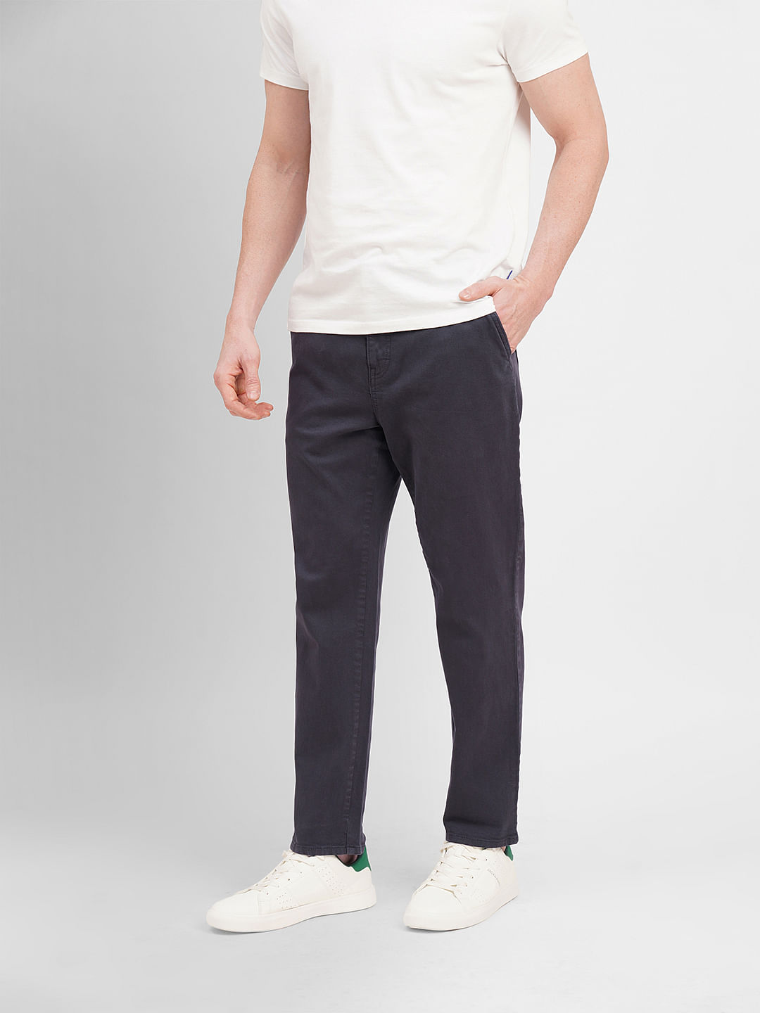 Mens Low Rise Trousers - Buy Mens Low Rise Trousers online in India
