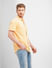 Yellow Short Sleeves Shirt_405700+3