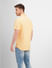Yellow Short Sleeves Shirt_405700+4