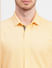 Yellow Short Sleeves Shirt_405700+5