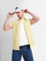 Yellow Short Sleeves Shirt_405726+1