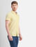 Yellow Short Sleeves Shirt_405726+3