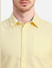 Yellow Short Sleeves Shirt_405726+5