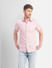 Pink Short Sleeves Shirt_405724+2