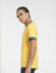 Yellow Patchwork Detail T-shirt_405809+3
