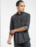 Black Denim Full Sleeves Shirt_405812+2