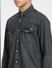 Black Denim Full Sleeves Shirt_405812+5