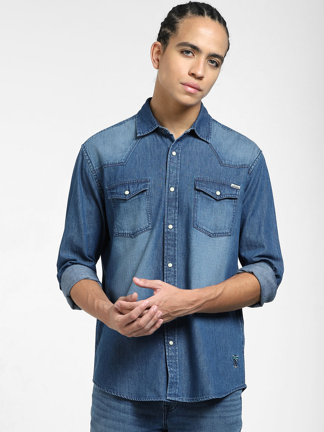 Classic Fit Jean Workwear Shirt | Old Navy