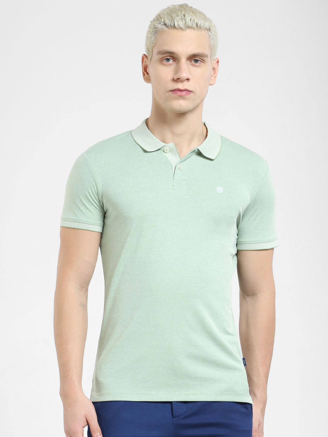 Mint green 2024 polo t shirt