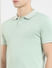 Green Polo Neck T-shirt_405824+5