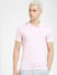 Light Pink Polo Neck T-shirt_405825+2