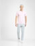 Light Pink Polo Neck T-shirt_405825+6