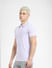 Pastel Lilac Polo Neck T-shirt_405826+3