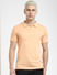 Orange Polo Neck T-shirt_405827+2