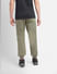 Green Slim Fit Cargo Pants_406147+4