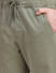 Green Slim Fit Cargo Pants_406147+5