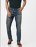 Blue Mid Rise Ben Skinny Fit Jeans 