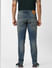 Blue Mid Rise Ben Skinny Fit Jeans 