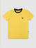 Boys Yellow Crew Neck T-shirt _382201+1