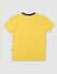 Boys Yellow Crew Neck T-shirt _382201+2