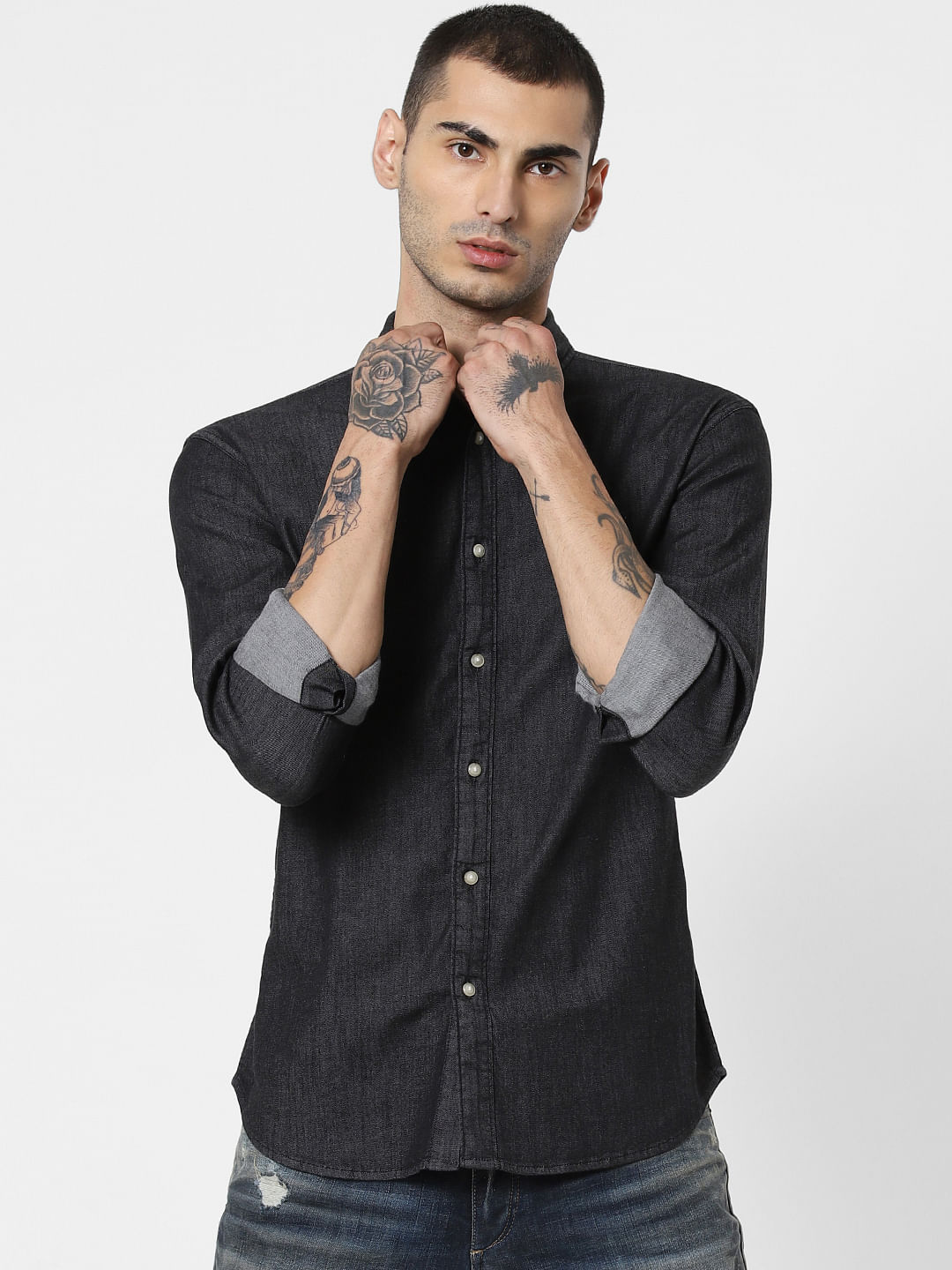 jack and jones shirts myntra