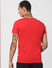 Red Crew Neck T-shirt_58223+4