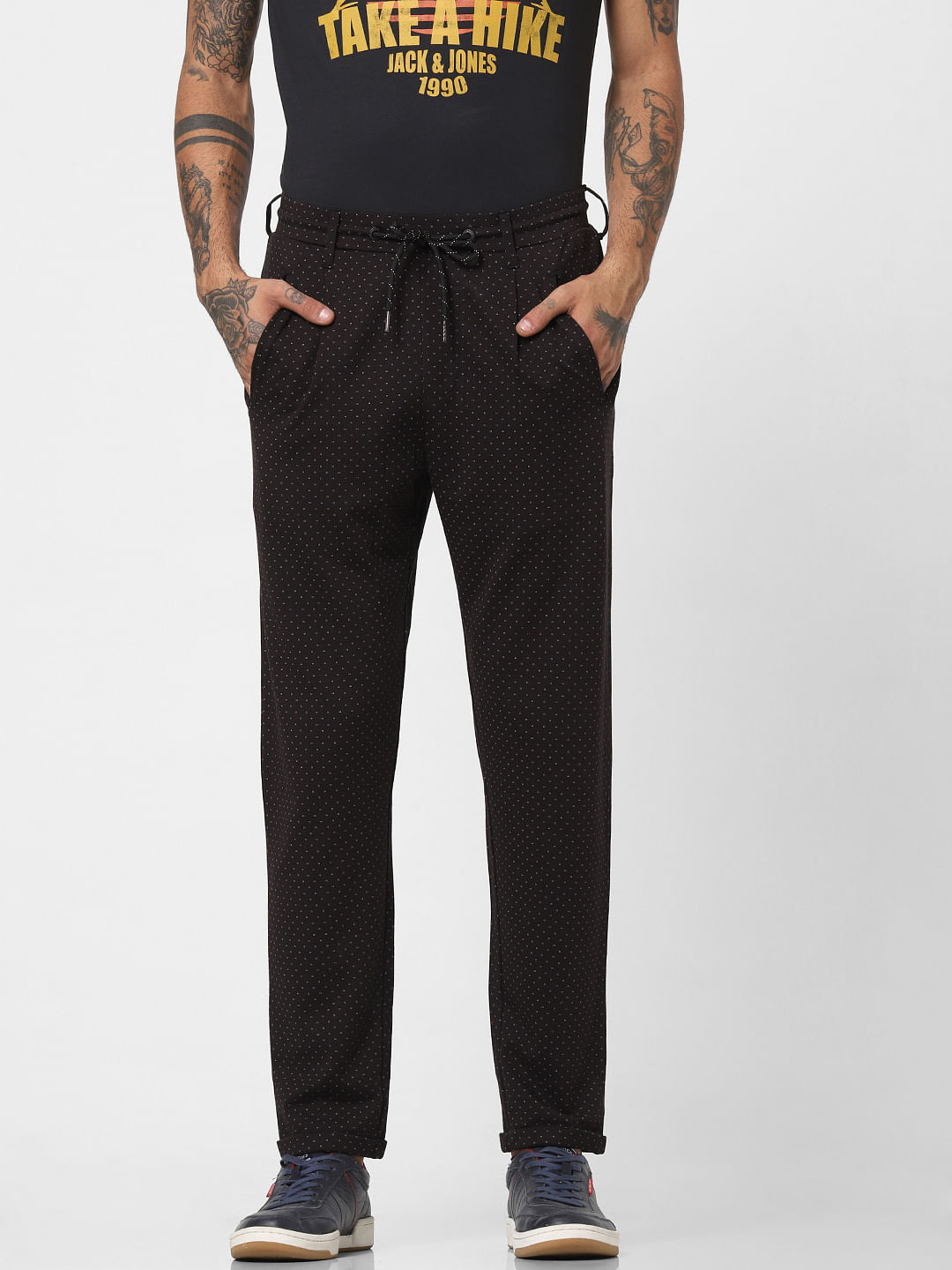 jack and jones black pants