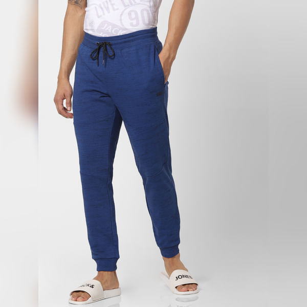 BESTSELLER CLOTHING Blue Mid Rise Drawstring Sweatpants