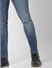 Blue Mid Rise Liam Skinny Fit Jeans 