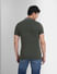 Dark Green Polo Neck T-shirt_405070+4