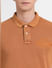 Brown Polo T-shirt_405075+5