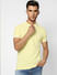 Light Yellow Polo T-shirt_405096+2