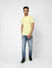 Light Yellow Polo T-shirt_405096+6