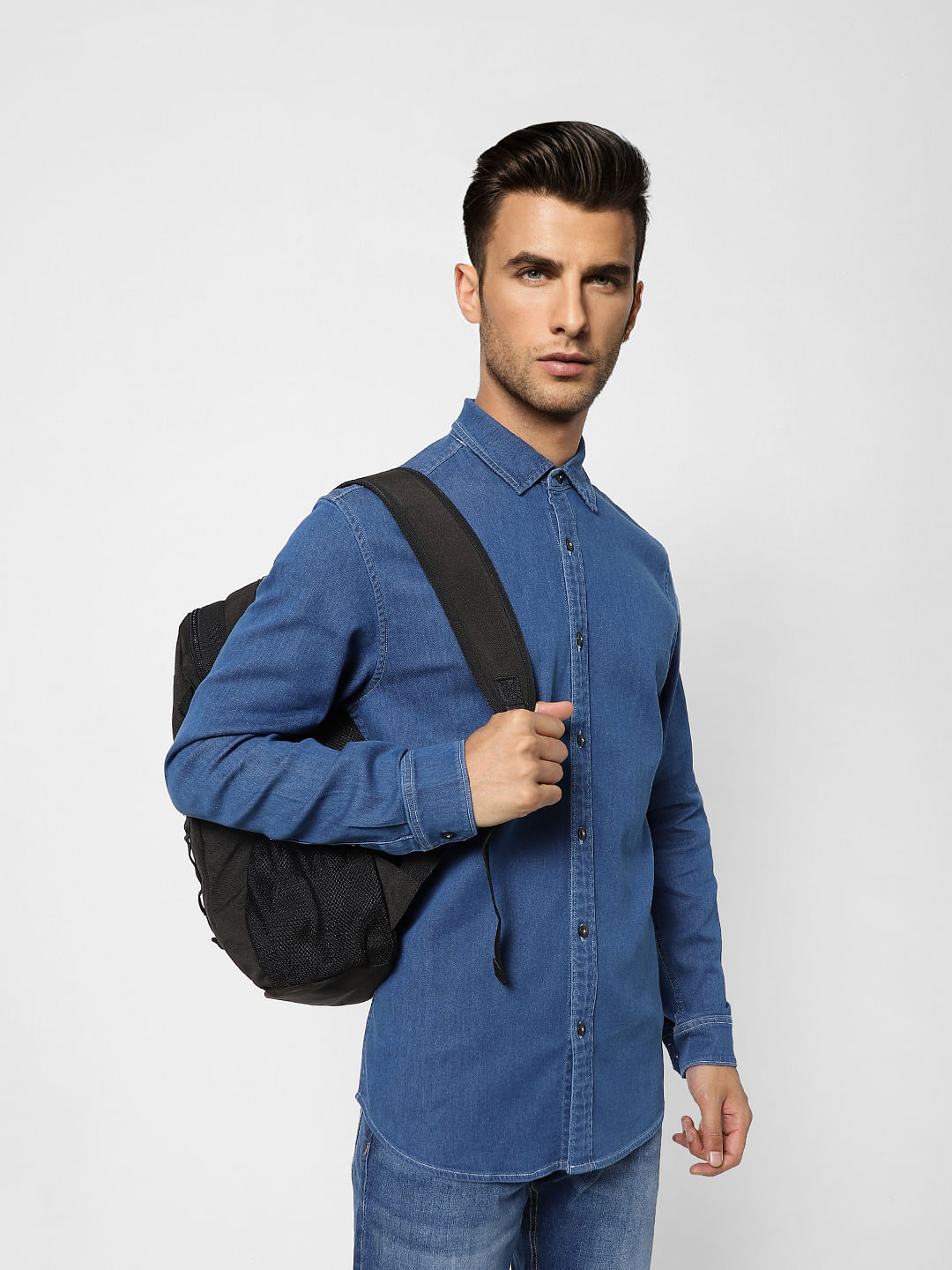 Buy online Mens Solid Casual Shirt from shirts for Men by V-mart for ₹600  at 29% off | 2024 Limeroad.com