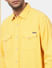Yellow Cotton Full Sleeves Shirt_405105+5