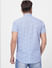 Blue Printed Full Sleeves Shirt_405127+4