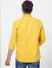 Yellow Logo Print Full Sleeves Shirt_405139+4