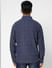 Navy Blue Printed Full Sleeves Shirt_405146+4