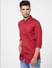 Red Full Sleeves Shirt