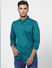 Green Full Sleeves Shirt_405162+2