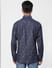 Blue Floral Denim Full Sleeves Shirt_405166+4