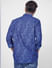 Light Blue Floral Denim Full Sleeves Shirt_405167+4