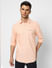 Peach Full Sleeves Shirt_405171+2